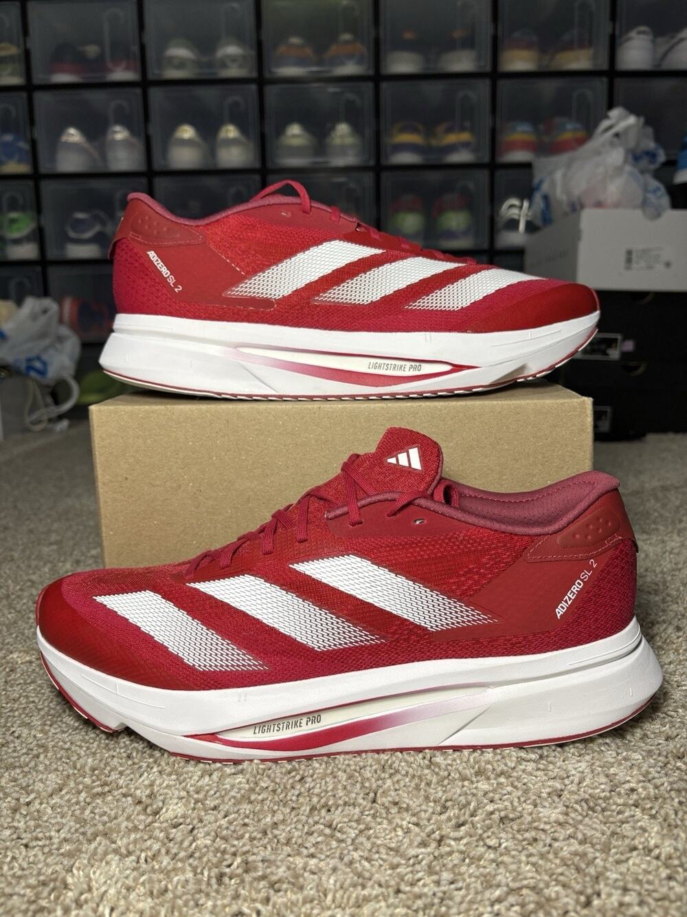 Adidas Adizero SL2 University of Indiana Hoosiers - JQ0242 - Men's Size 11 NEW